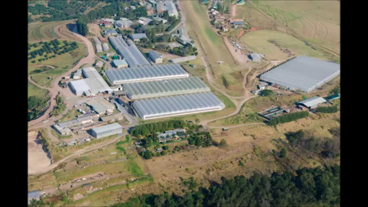 Aerial view of Kwasizabantu during June 2014 Youth Conference