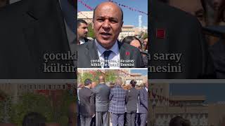 Bayrama siyaset karıştı! 23 Nisan etkinliklerine giden CHP’liler, çocuklara sırt çevirdi