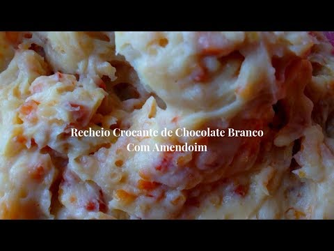 RECHEIO CROCANTE DE AMENDOIM COM CHOCOLATE BRANCO