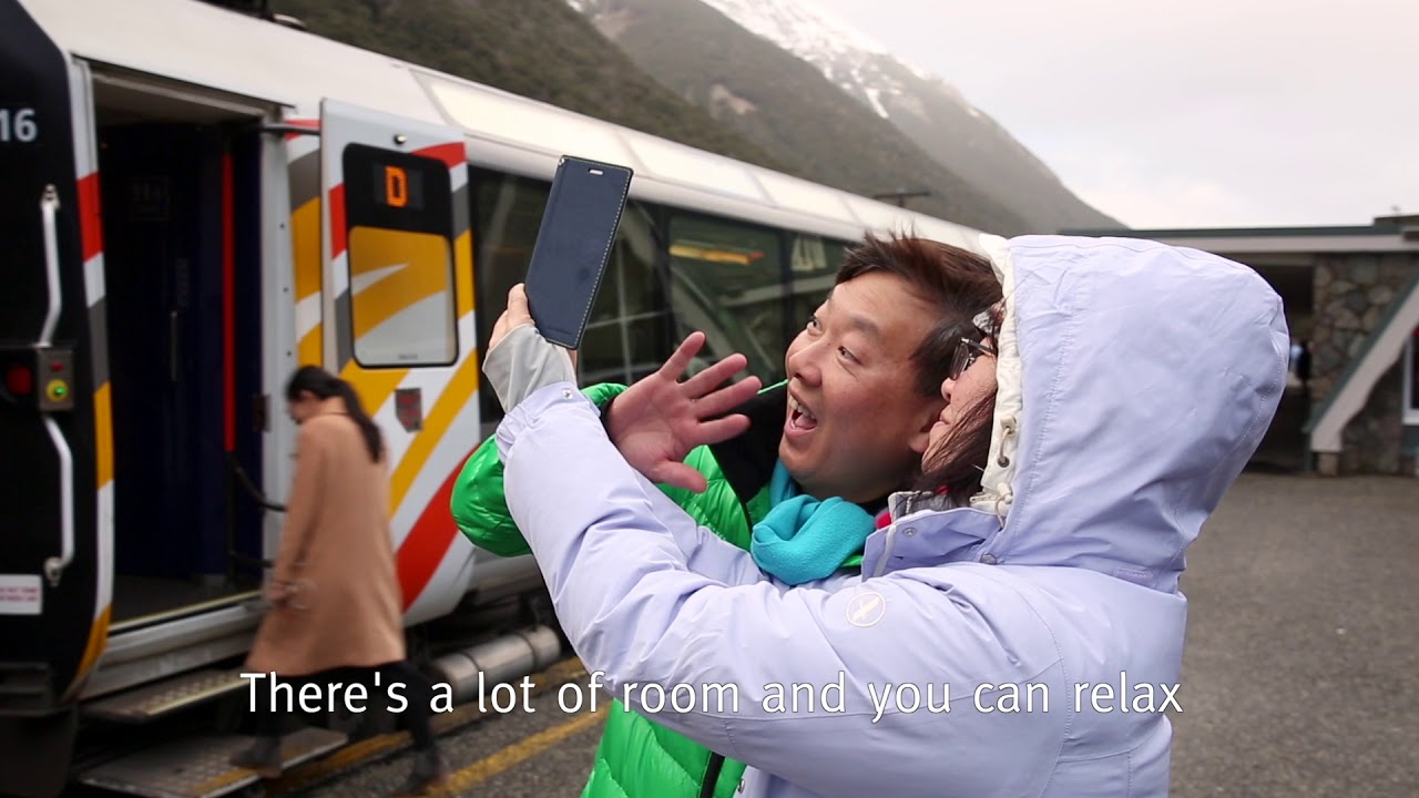 Step aboard the TranzAlpine before winter departs