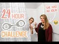 24 Hour Handcuff Challenge (She hates me)