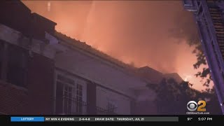 Woman killed, firefighters hurt in East Orange fire