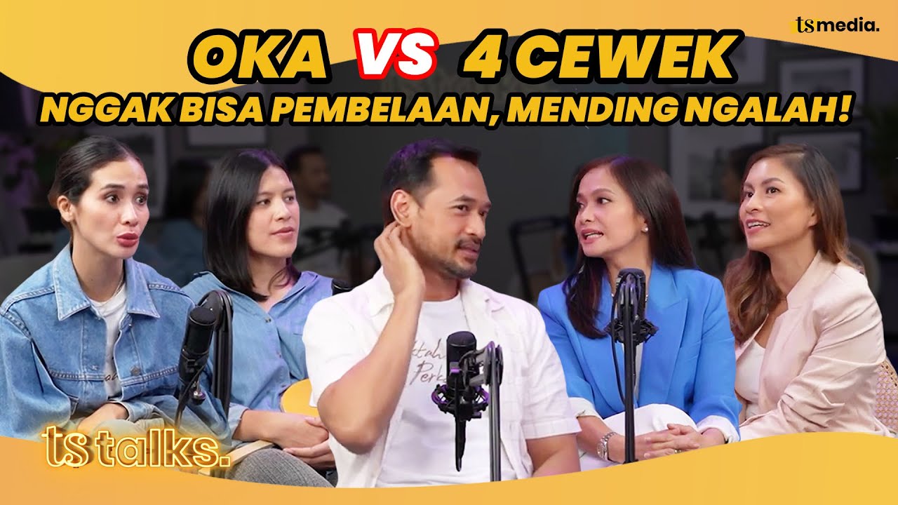 Noktah Merah Perkawinan versi Oka Antara dan Marsha Timothy, Oka Kapok Debat Lawan 4 Cewek! | 176 #2