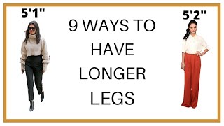 Look taller and leaner if you have short and stocky legs with the right  clothes - SewGuide