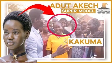 South Sudanese Australian Super Model Adut Akech Back to Kakuma Refugee Camp After 16 Years