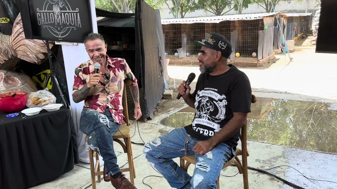 Plática Israel Becerril y Horacio Bello