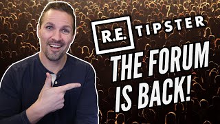 MAJOR UPDATE: REtipster Forum Goes Public!