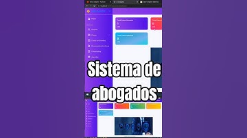 ✅Sistema de abogados en Laravel y MySQL #programming #software #php #laravel #sistemasweb