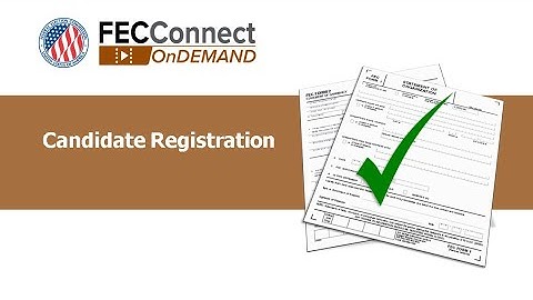 Candidate Registration