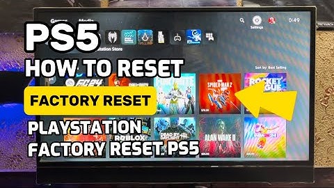How To Factory Reset PS5 Without Losing Data Or Game New