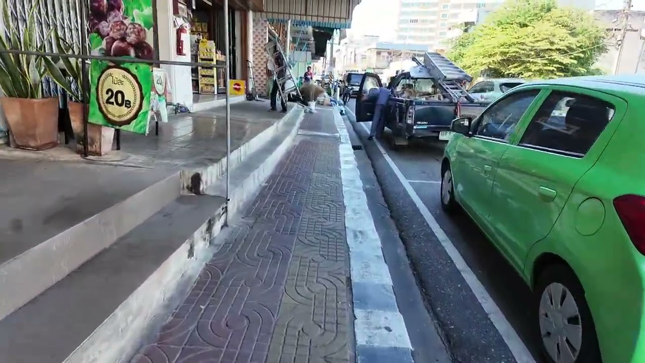 【シラチャのローカル街を散歩】シラチャのローカル風景をのんびり散策