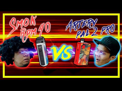 SMOK RPM40 vs ARTERY PAL 2 PRO Review Bersama Wak Sukak dan Meon Vaporboy