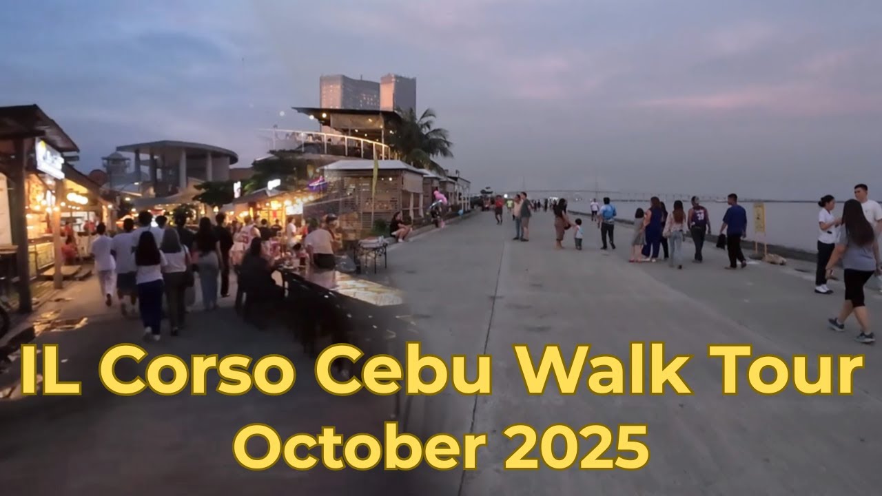 IL Corso SRP Cebu | Stunning Baywalk + Food Hub Walk Tour