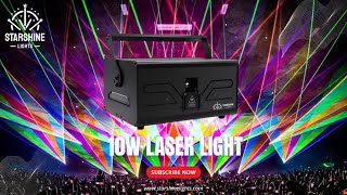 Z4 RGB 10W Laser Light Weddings Shows High Power Projector