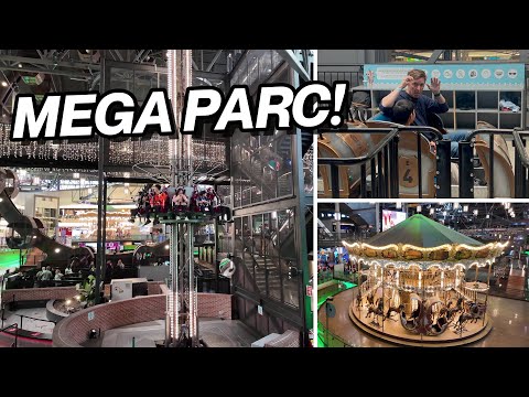 Québec’s Largest Mall with an Indoor Amusement Park (Méga Parc)
