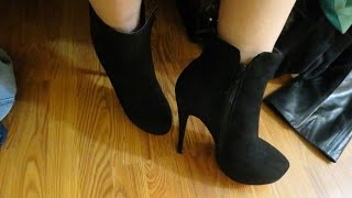Fashion Review: Only Maker Black Bootie Boots Size 13