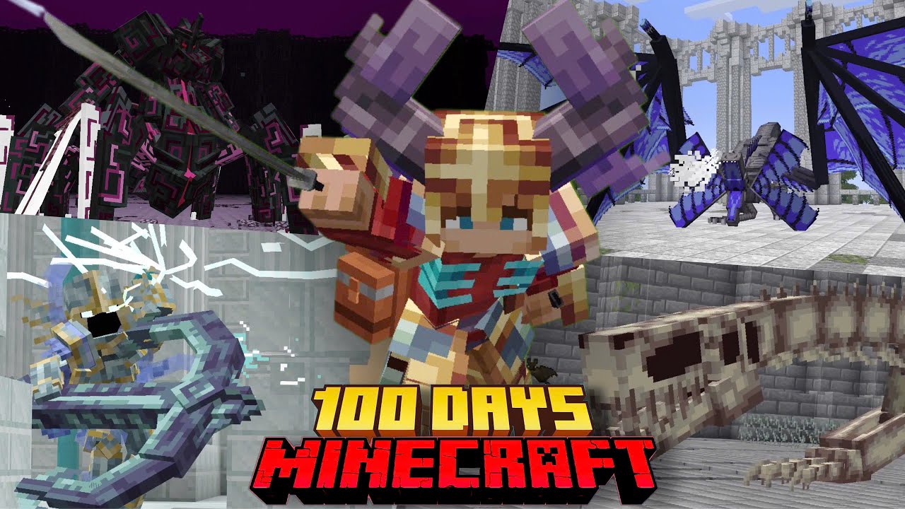 Mình Chuyển Sinh Đến Dị Giới Trong 100 Ngày Minecraft !! - YouTube