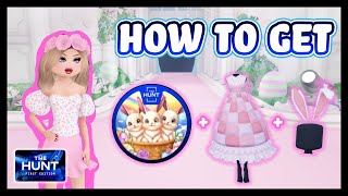 How to get Dress To Impress badge - THE HUNT ROBLOX EVENT