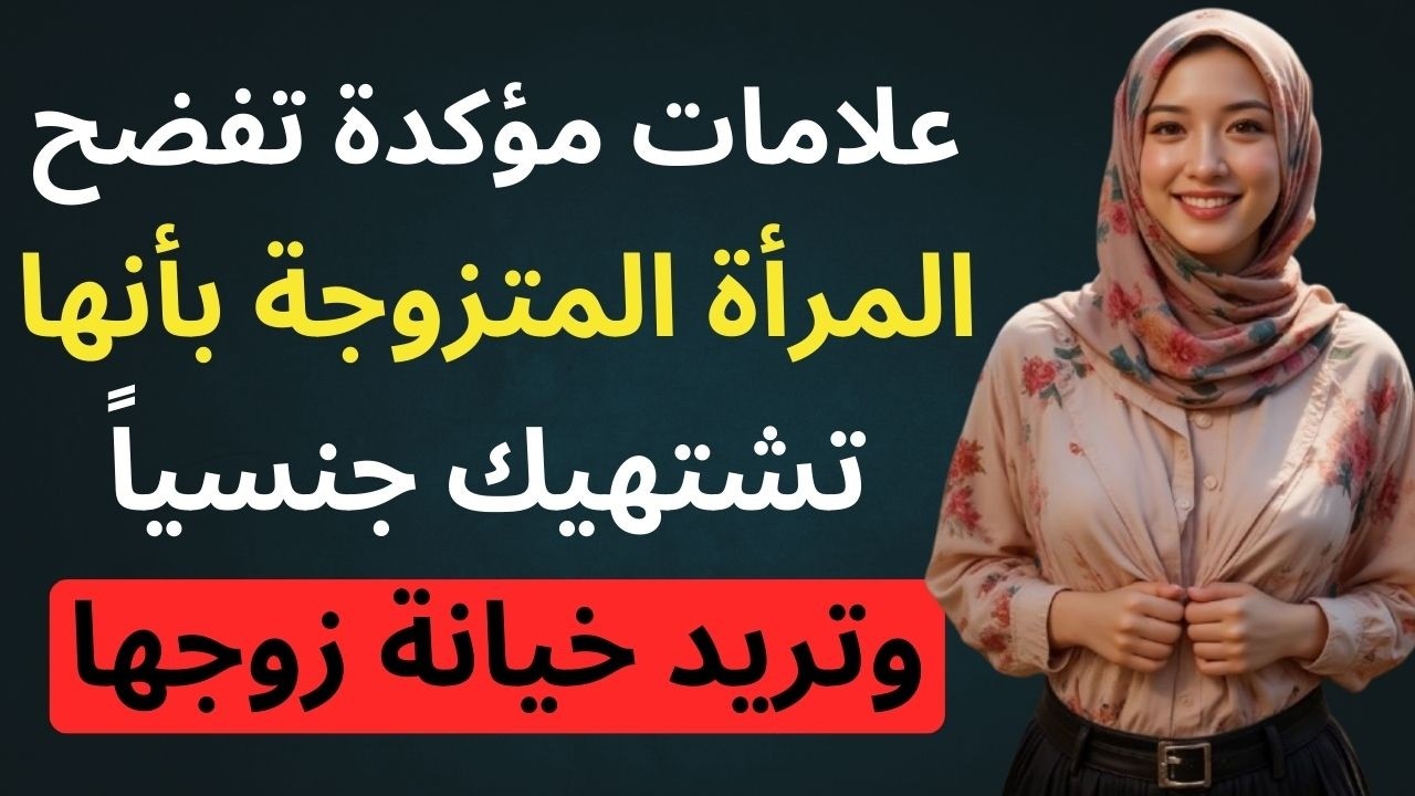 علامات ترسلها المرأة المتزوجة تخبرك أنها متعطشة جنسياً