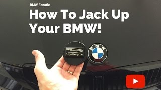 How To Properly Jack Up Your BMW!