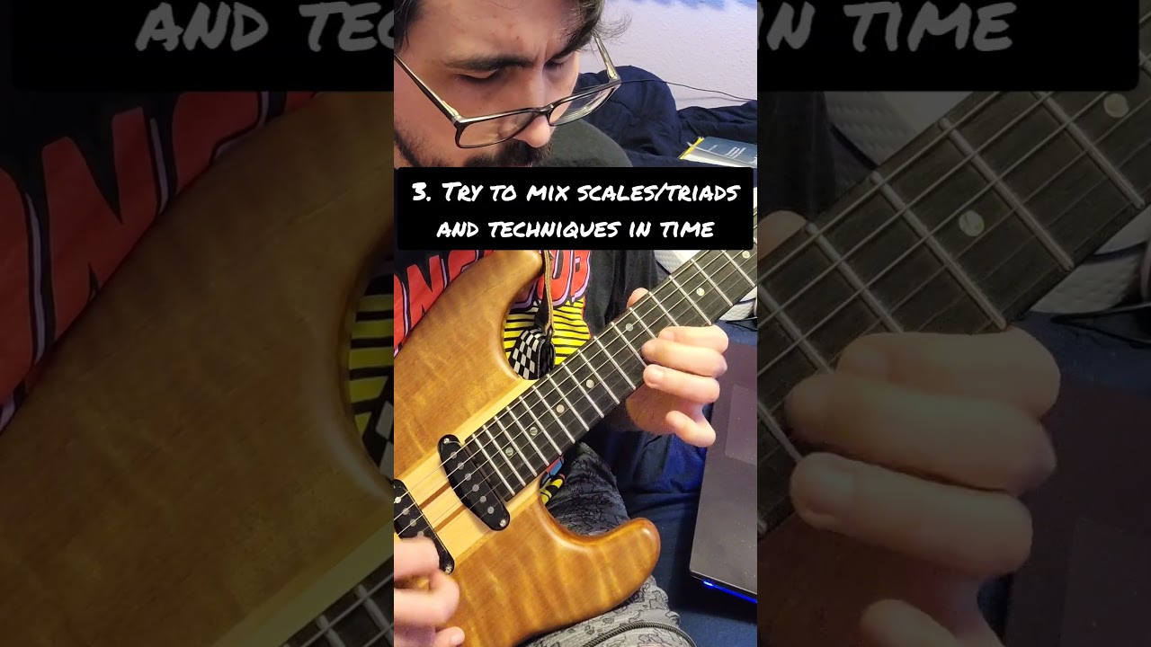 How To Improvise With The Metronome 👀 #guitar #guitarist #foryou #fyp #guitarlesson