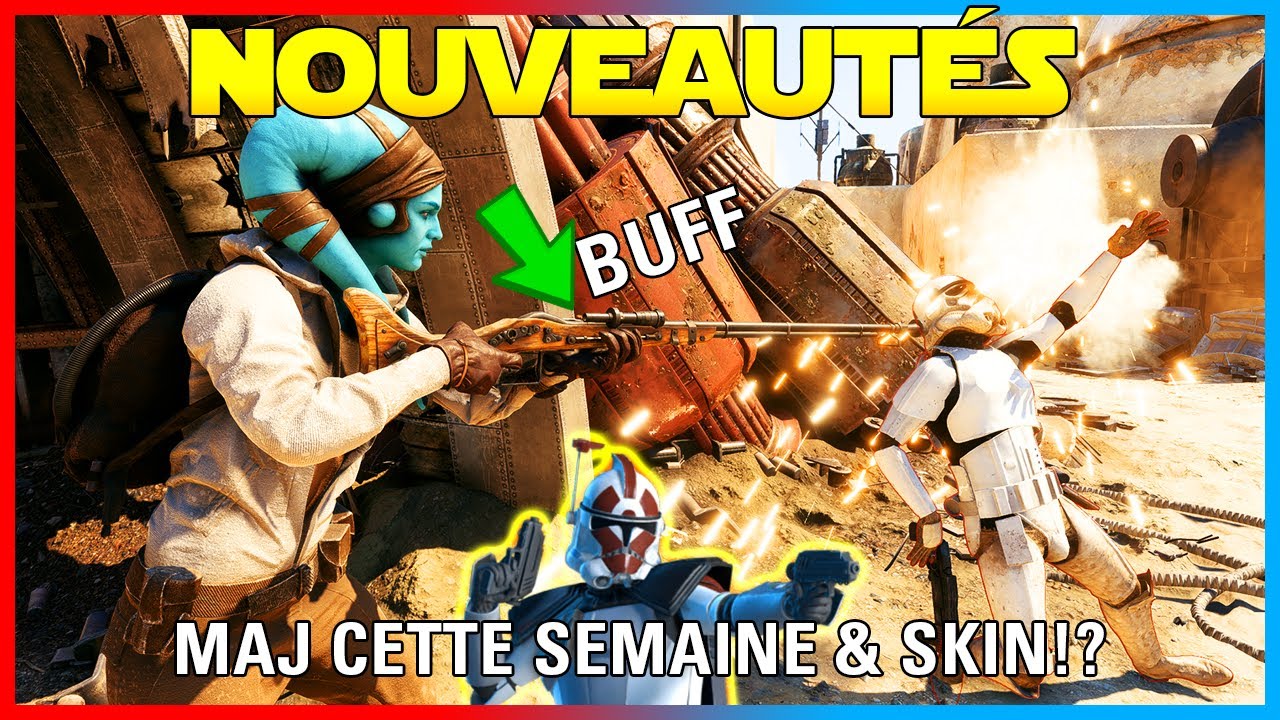 TEASE DE SKINS, Buff Cycler + Arc Trooper & Détails MAJ Corrective ...