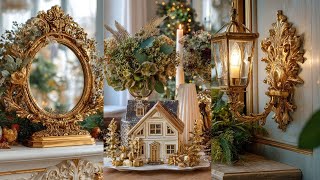 Timeless Vintage Holiday Décor for a Dreamy Home | Magical & Romantic French Christmas Styling 2025 screenshot 4