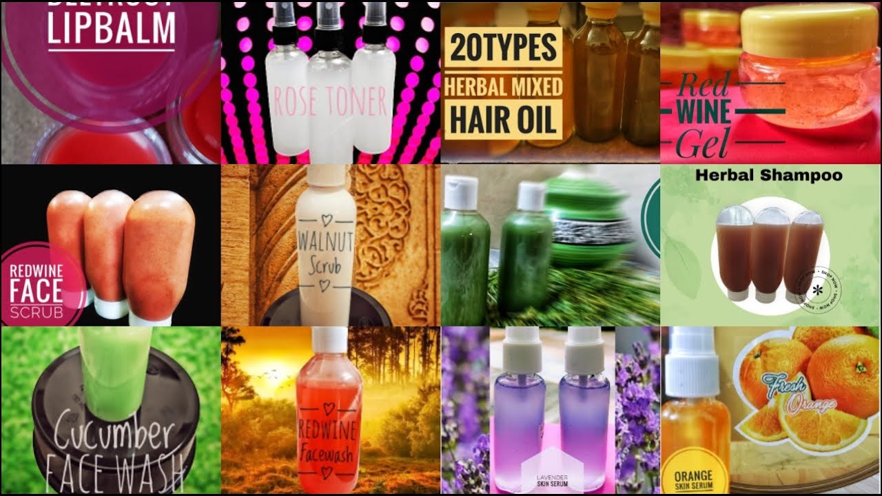 Natural homemade products homemade cosmetics for sales YouTube