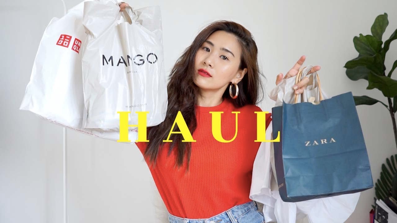 TRY-ON HAUL JUN'18 | เห่อเสื้อผ้าSALE!! MANGO, Zara, Uniqlo, ร้าน Instagram