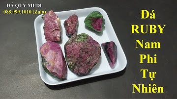 ĐÁ RUBY NAM PHI TỰ NHIÊN