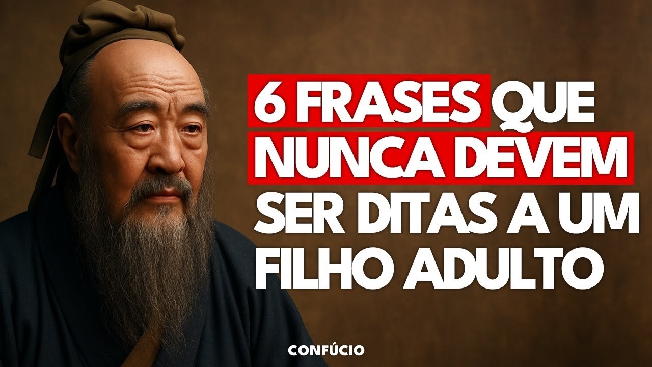6 frases que afastam seus filhos — segundo Confúcio