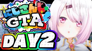 【#にじGTA】2日目👻カフェ＆自由【椎名唯華/にじさんじ】