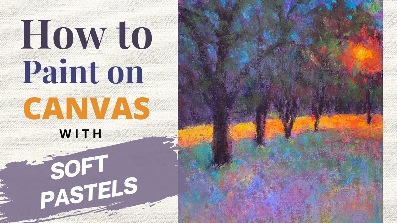 How to Use Pastels on Canvas, ehow.com