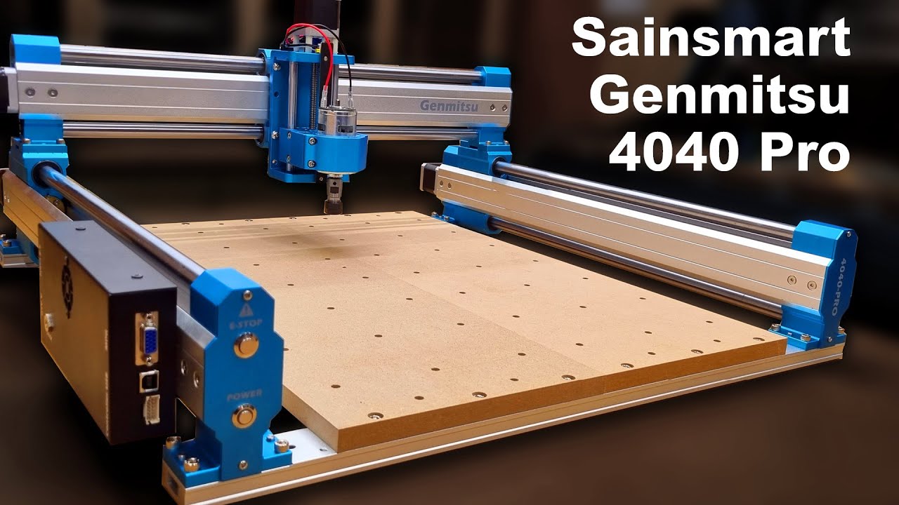 Genmitsu 4040-PRO Semi Assembly 4x4 Desktop CNC Router Machine for Carving  and Cutting