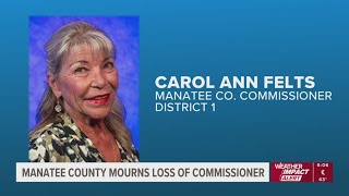 Manatee County Commissioner passes away on Tuesday