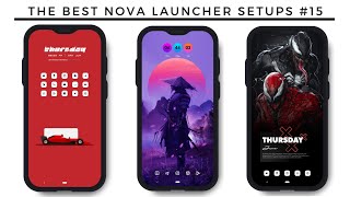 The Best Nova Launcher Setup Ep 15 | Venom vs Carnage | Samurai | F1 | Android Customization screenshot 2