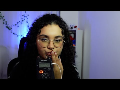 ASMR BEIJINHOS DELICADO NO TASCAM