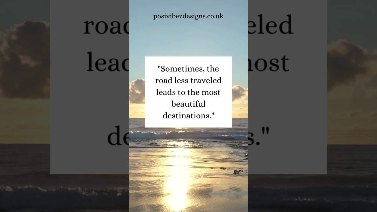 The Beauty Of Uncharted Paths