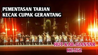 🔴 PEMENTASAN TARIAN KECAK CUPAK GERANTANG SERANGKAIAN HUT KAB.GIANYAR KE-252 ‼