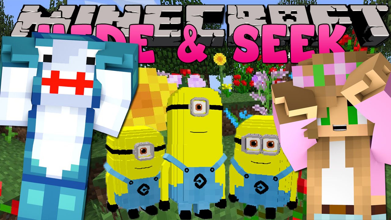 the little club daycare MINECRAFT Little Kelly : MORPH HIDE & SEEK W/ SHARKY ADVENTURES!