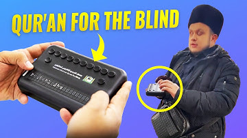 This Amazing Device Allows the Blind to READ the Qur