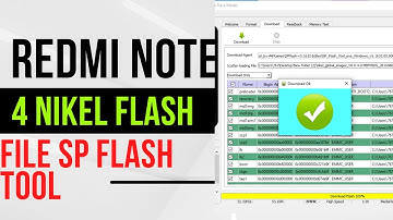 Redmi Note 4 MTK (nikel) Flash File 100% Tasted By Sp Flash Tool