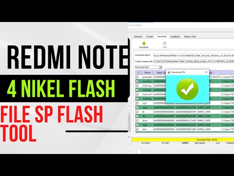 Redmi Note 4 MTK (nikel) Flash File 100% Tasted By Sp Flash Tool