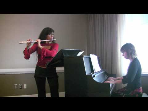 Viviana Guzman, flute, Chilean Tango by Pablo Paredes