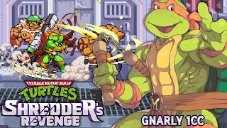 TMNT: Shredder's Revenge - Arcade Mode - Gnarly 1CC (Michelangelo)