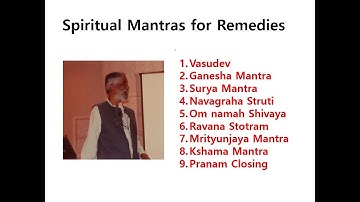[Mr. KN Rao] English; Spiritual Mantras for Remedies