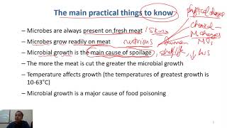 C5-01 meat microbiology (introduction)| Meat Technology