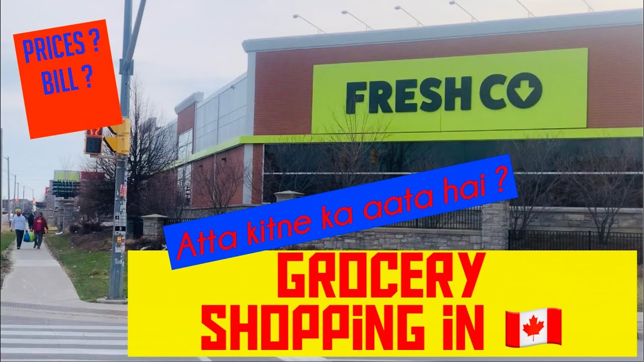 Aata,daal,chini itni mehengi 😧. Grocery shooping in brampton 🇨🇦. Sab