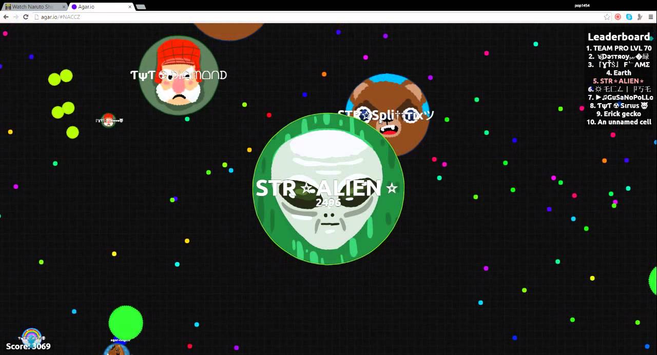 Agar.io Tricksplit FAILS and SUCCESSES