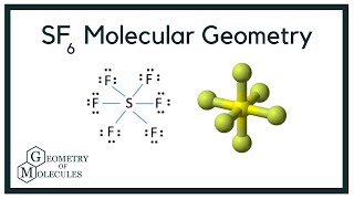 SF6 Molecular Geometry,Shape and Bond Angles (Sulphur Hexafluoride)
